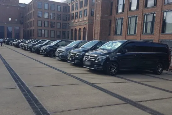 Chauffeur transport equipe sportive en van a lille